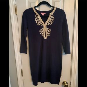 Navy blue Lilly Pulitzer XS dress